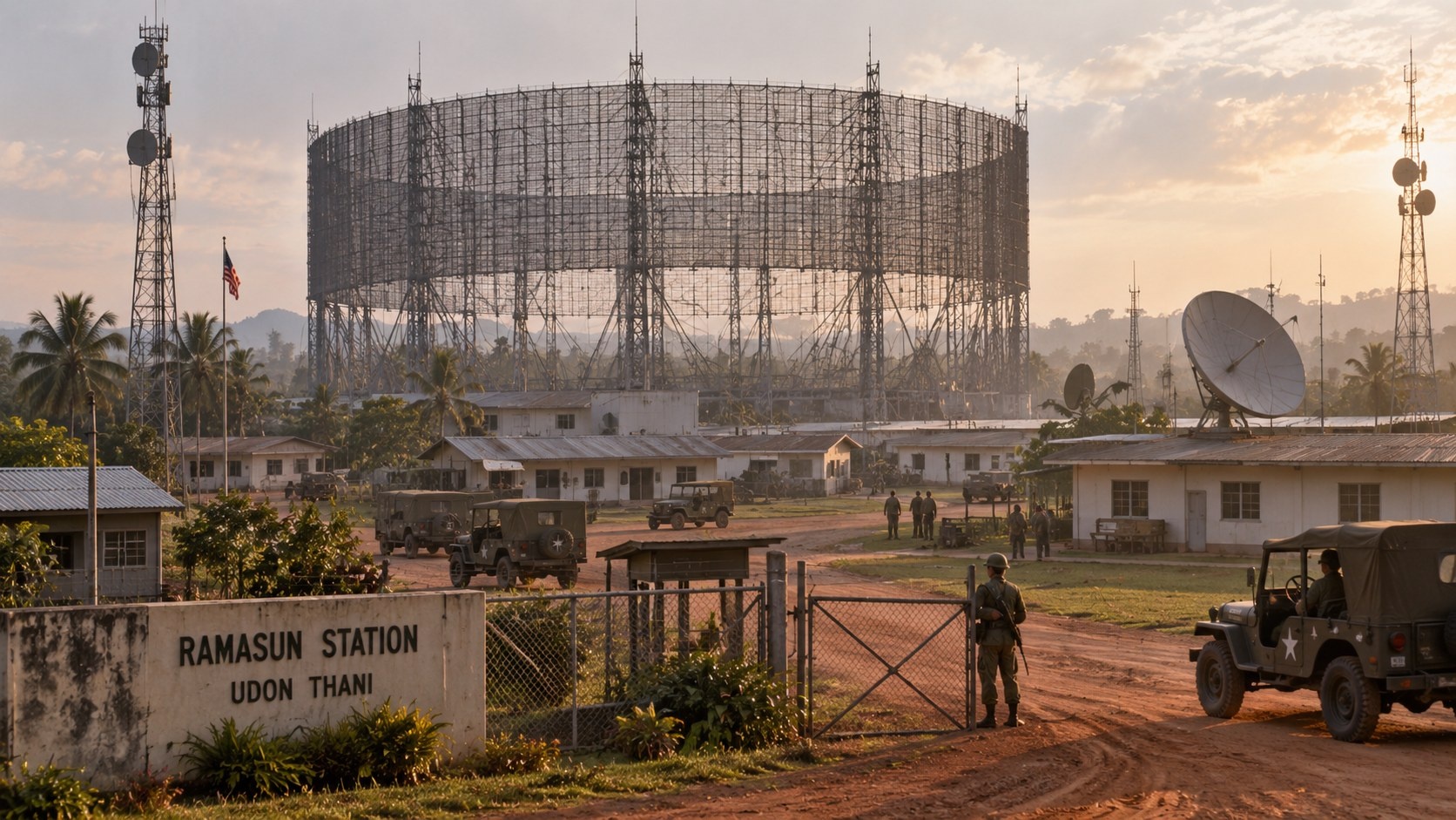 Ramasun Station, Udon Thani, Cold War-era American intelligence facility
