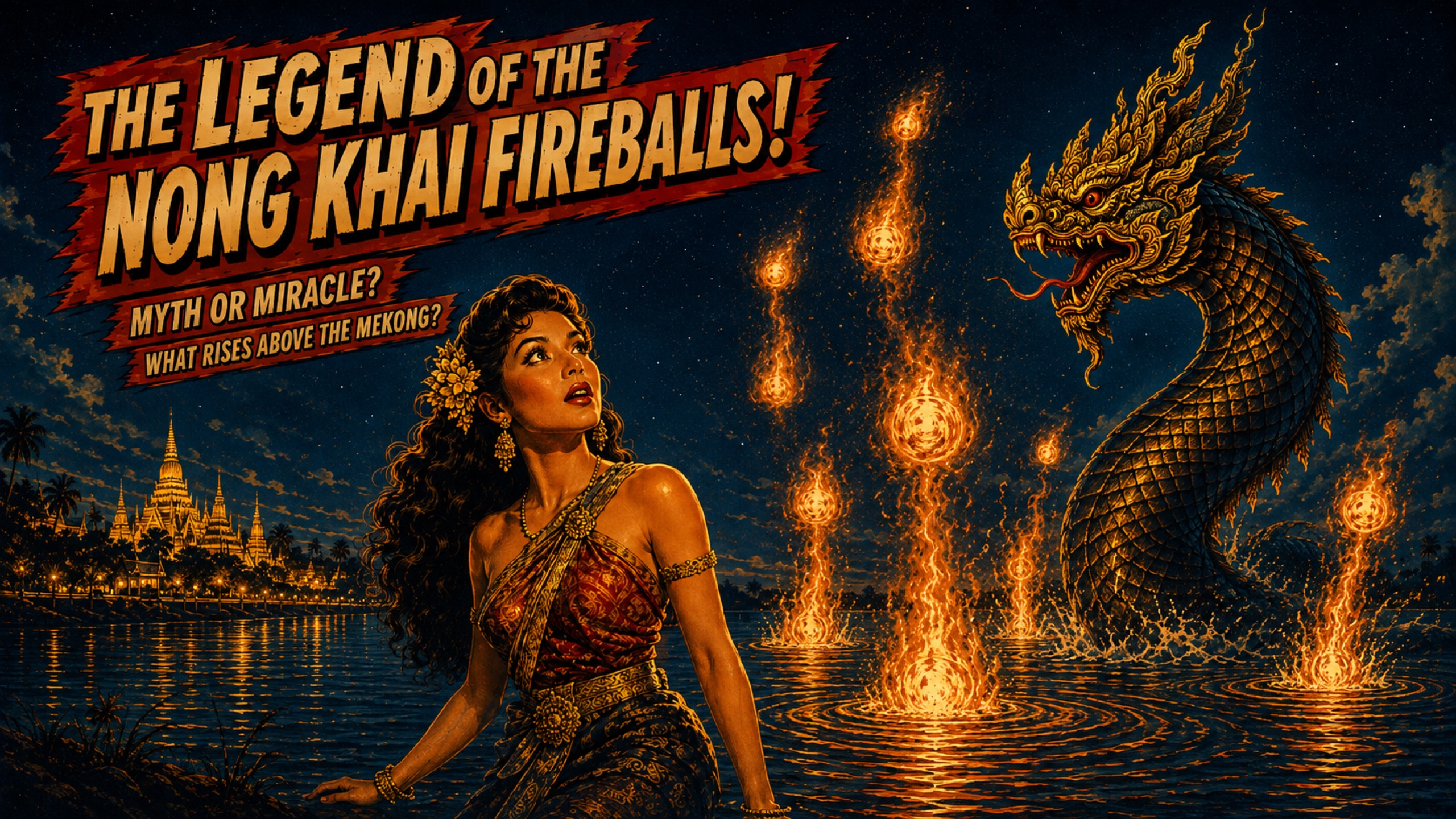 The Legend of the Nong Khai Fireballs: myth or miracle? What rises above the Mekong?