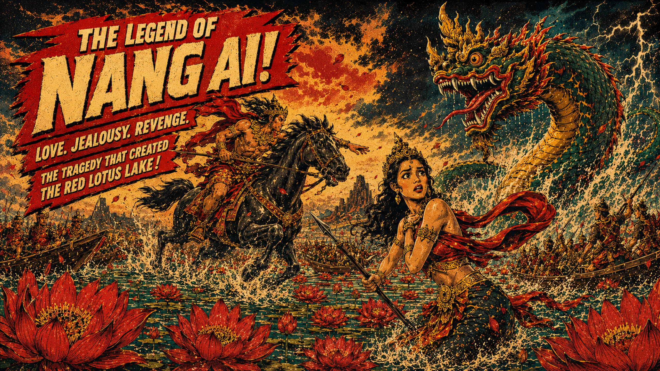 Nang Ai & Red Lotus Lake
