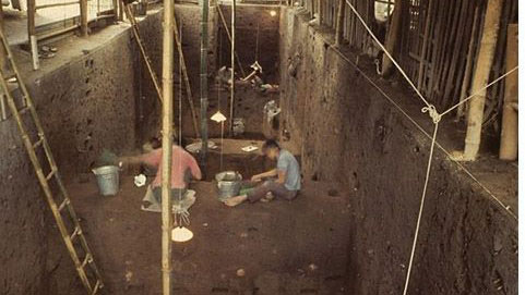 Excavations at Ban Chiang in 1974