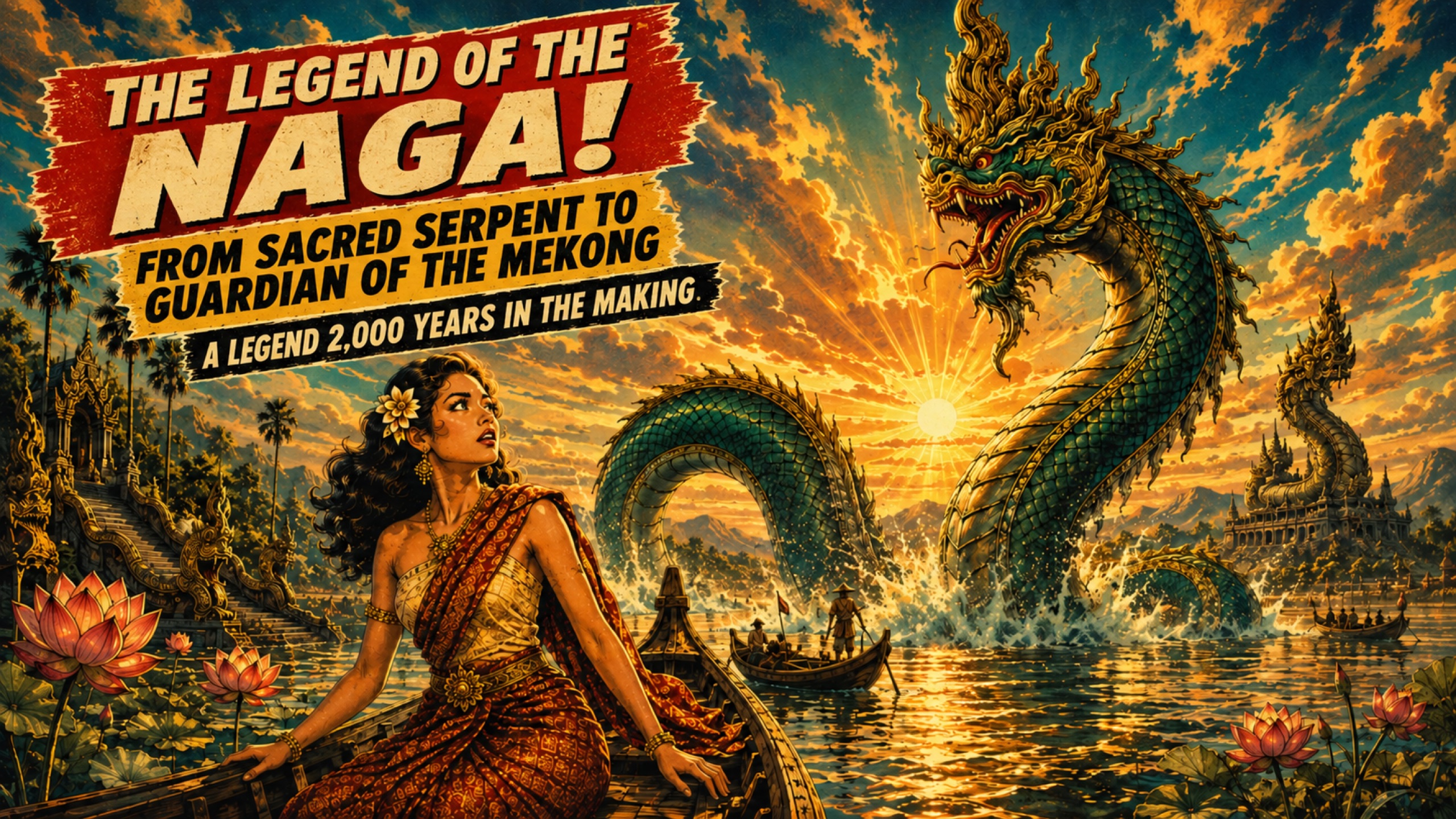 The Legend of the Naga: from sacred serpent to guardian of the Mekong. A legend 2,000 years in the making.
