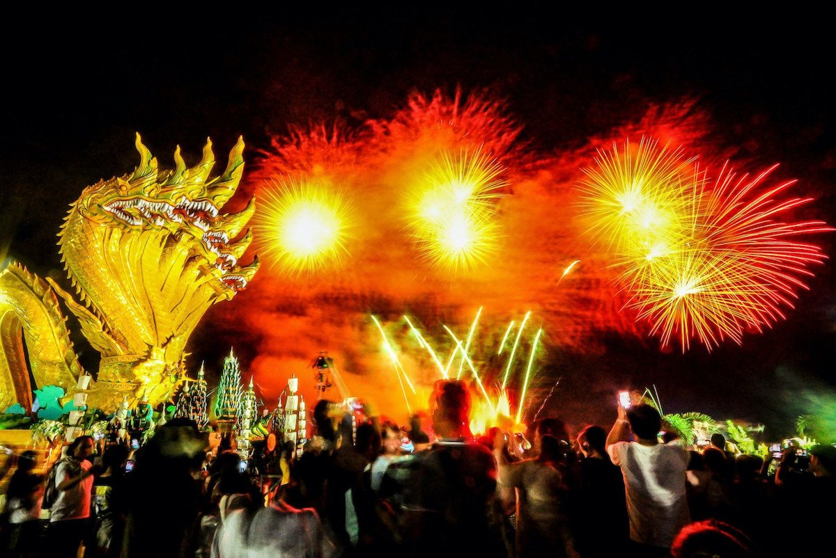 Naga Fireball Festival Thailand Nong Khai