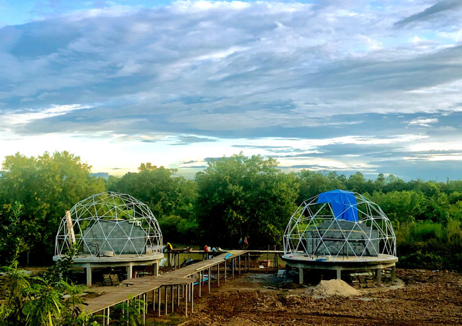 Building our Glamping Domes: Day 80 – Getting There!